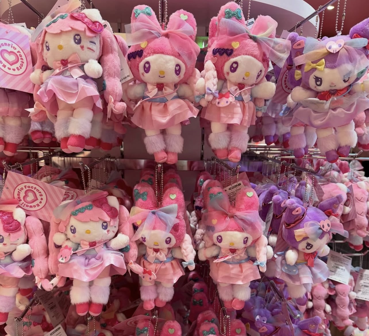 🎌日本直送🎌 原宿限定Kawaii Sanrio Factory長腿系列公仔掛飾