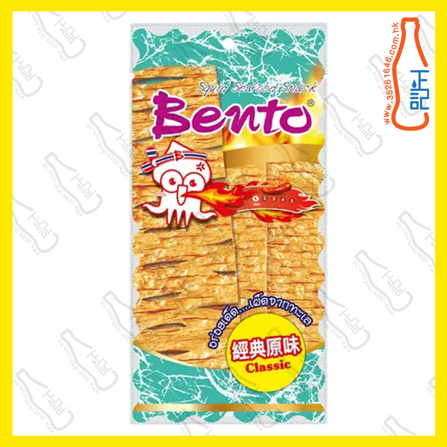 ==Bento賓濤 超味魷魚 18g