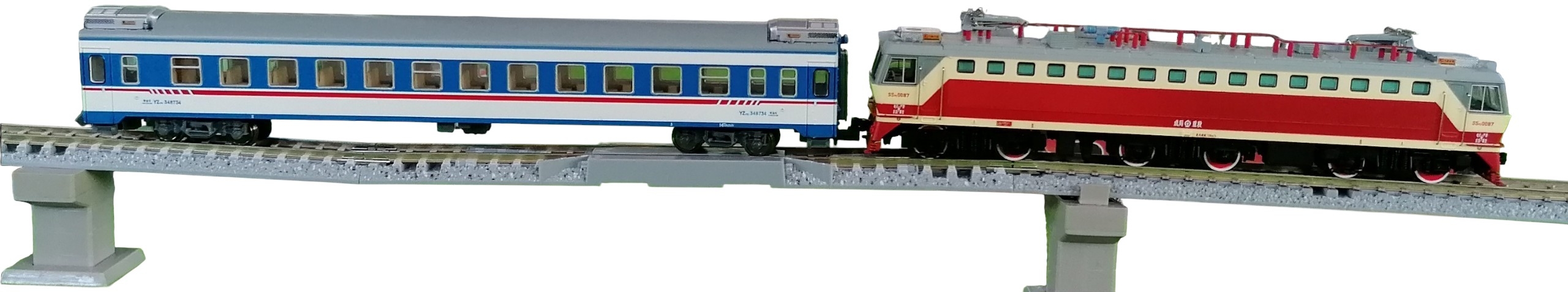 中國電力機車韶山7C N比例 1：160 (三款可選）