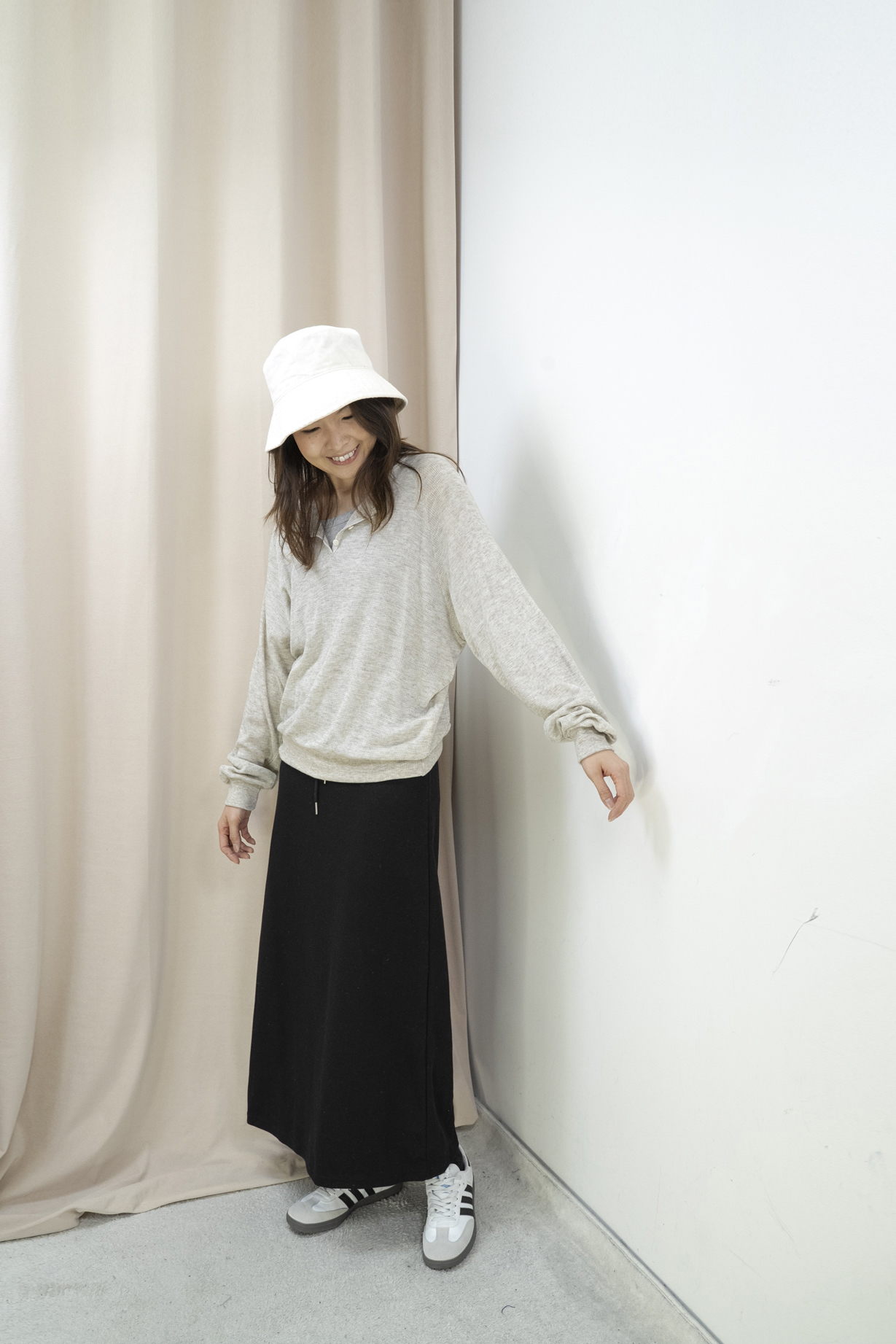 舒適棉不勒肚直順半身裙（5色）