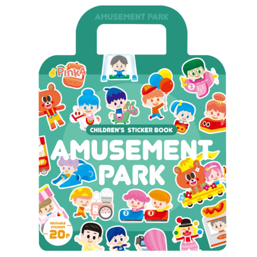 PinkA 果凍貼紙書