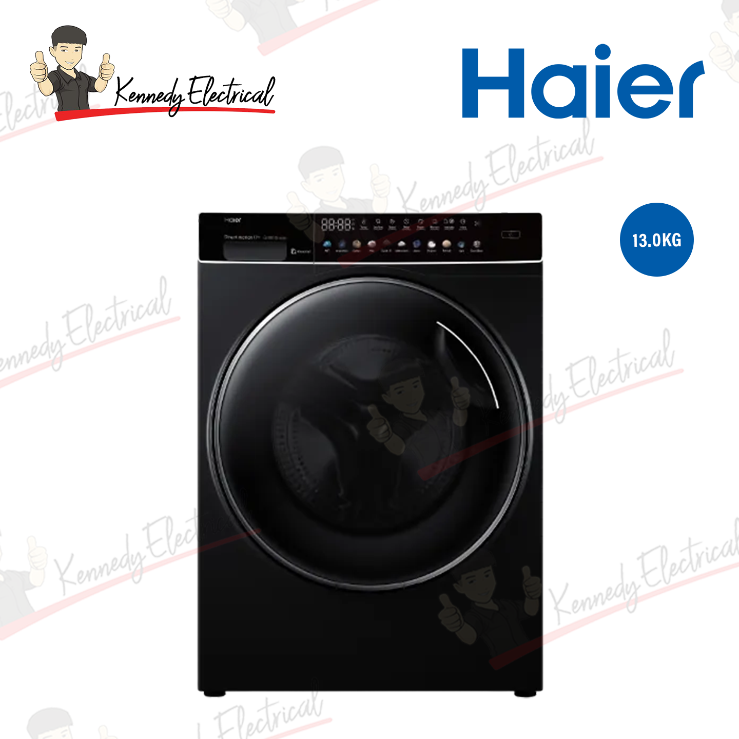 Haier 13kg Inverter Front Load Washer (HW130-BD14166S8U1)