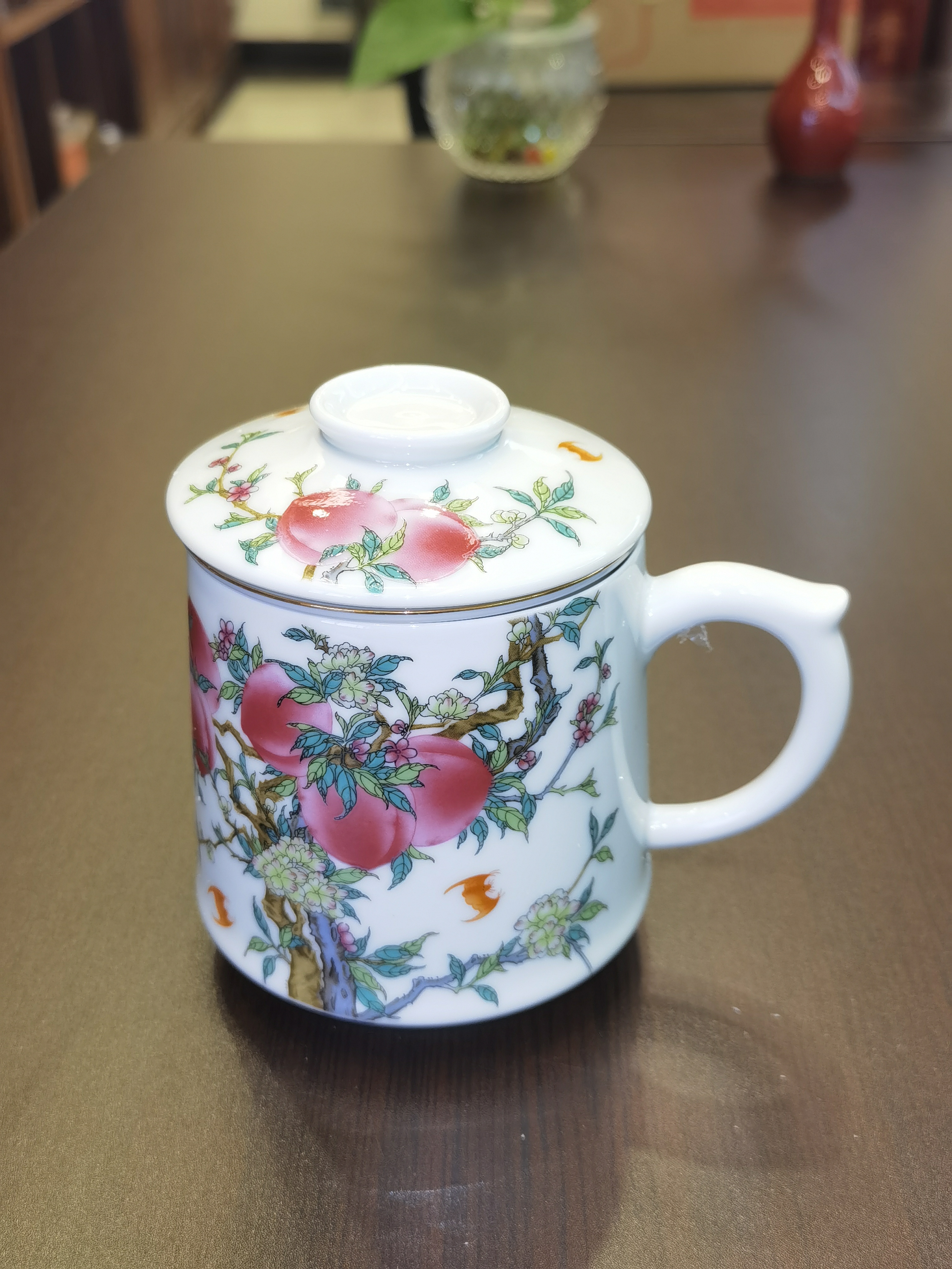 19-九桃五福 - 大茶杯 - <有需要請聯絡我們 852-6329 6186>