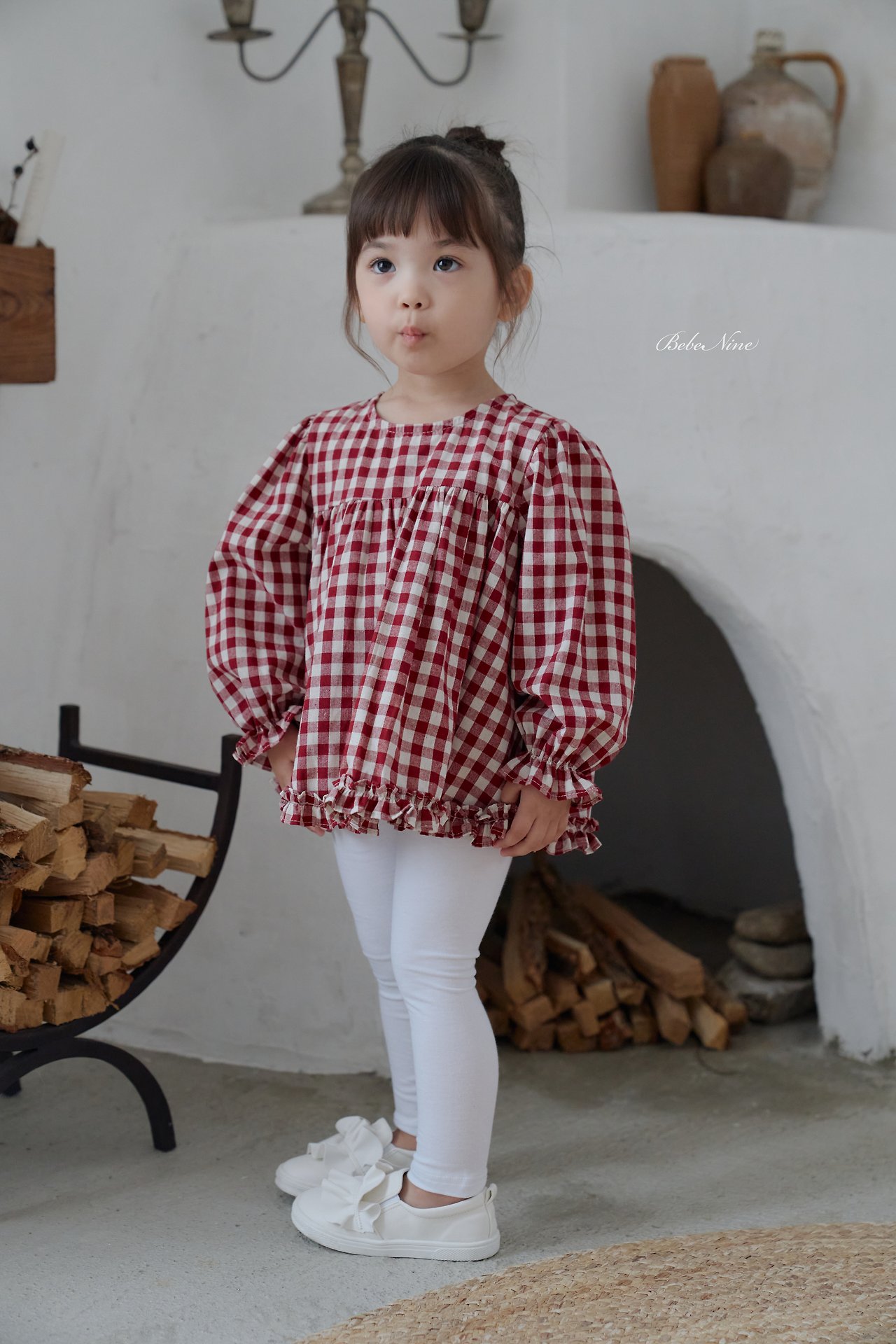 Bebenine Lucy Check Blouse