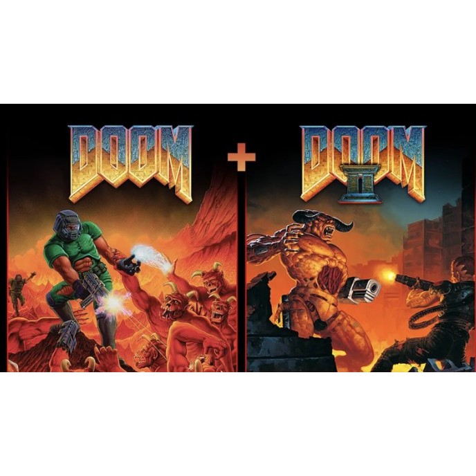 (🔥NEW RELEASE🔥) Doom 1 + Doom 2 Enhanced Edition (Nintendo Switch) Digital Download