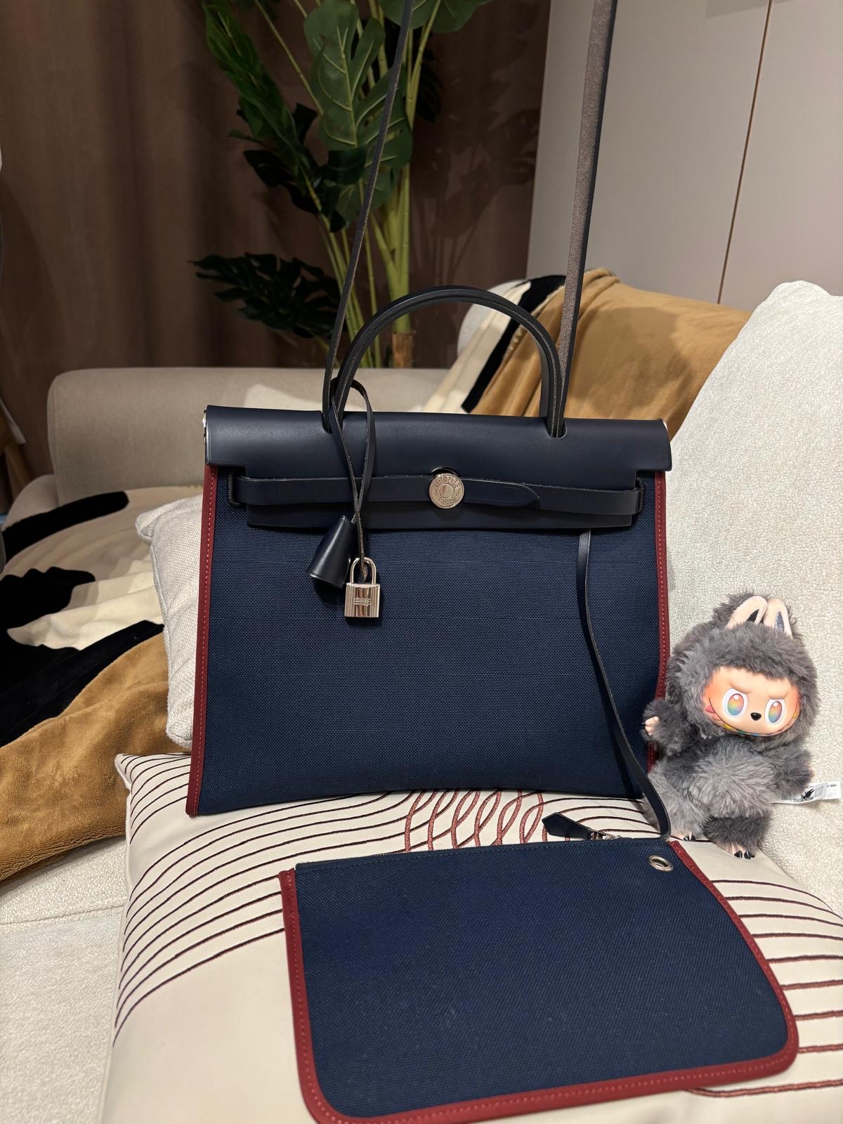 Hermes herbag 31,STAMP X 100%Authentic ,98%new  ✅KEY LOCK✅dust bag 