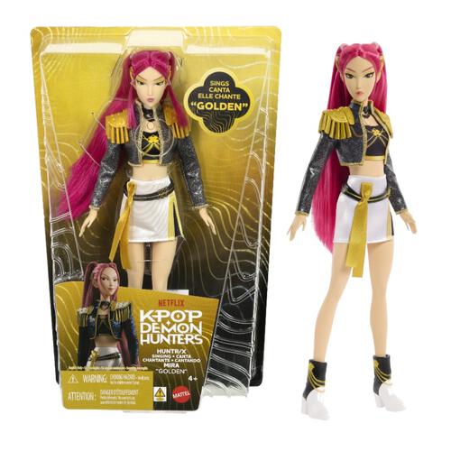 KPop Demon Hunters 獵魔女團 Mira 唱歌時尚娃娃 Golden Mattel 正版 香港現貨 生日禮物