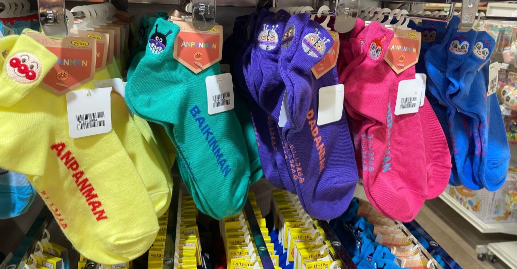 麵包超人女裝襪 23-25cm - 04260302