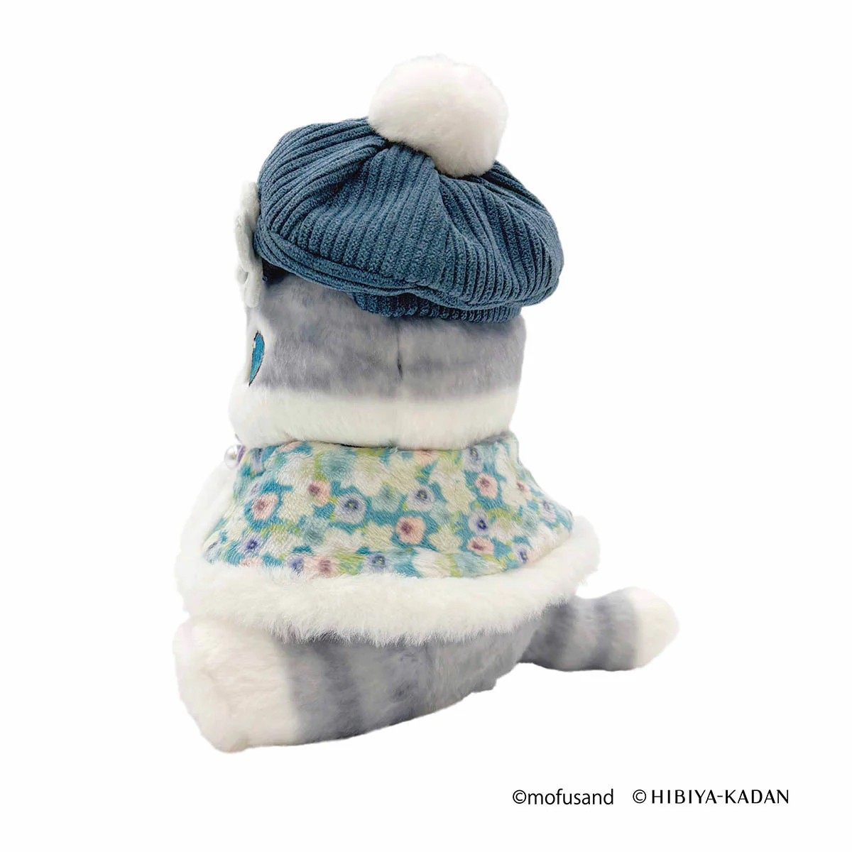 ✈️日本直送🇯🇵預訂🛍日本Mofusand ×日比谷花壇 - 披風貓貓公仔（ 藍色 / 紅色 ）