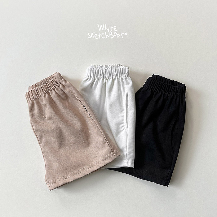🇰🇷WhiteSketchBook短褲