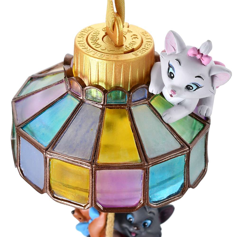 🎀【預訂】Disney Christmas Ornament - 發光 Marie ,Berlioz & Toulouse