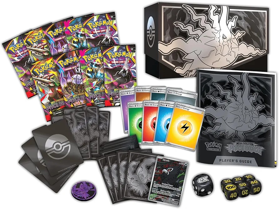 Pokemon TCG: Mega Evolution - Pitch Black Elite Trainer Box ETB M5M 