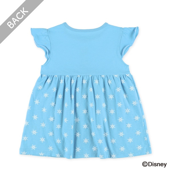 🇯🇵預訂 日本直送🇯🇵清爽材質Elsa雪花印花法式袖家居服上下套裝