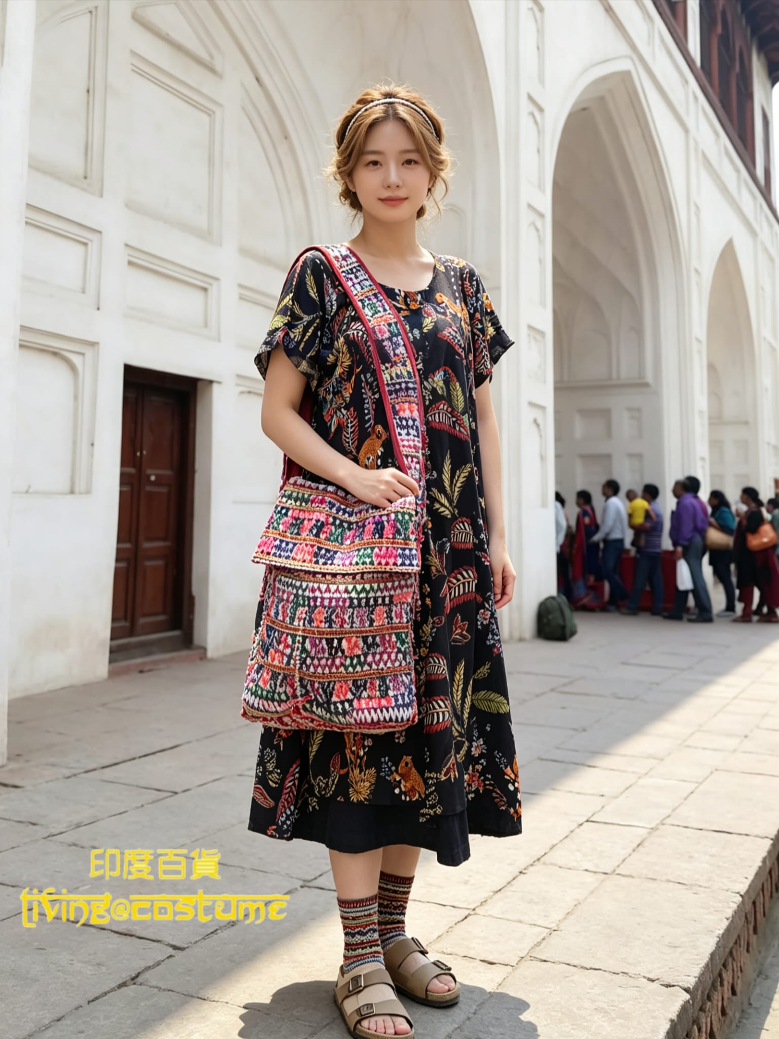 印度古布斜孭袋