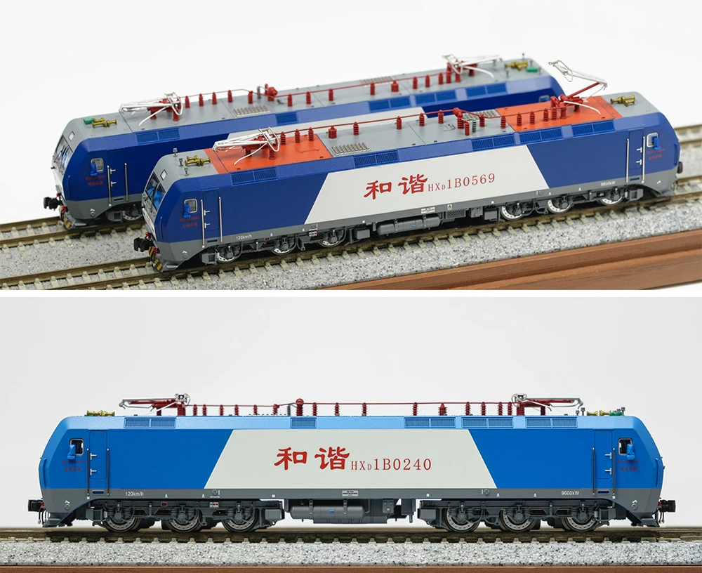 HXD1B中國長鳴N比例和諧電1B火車模型