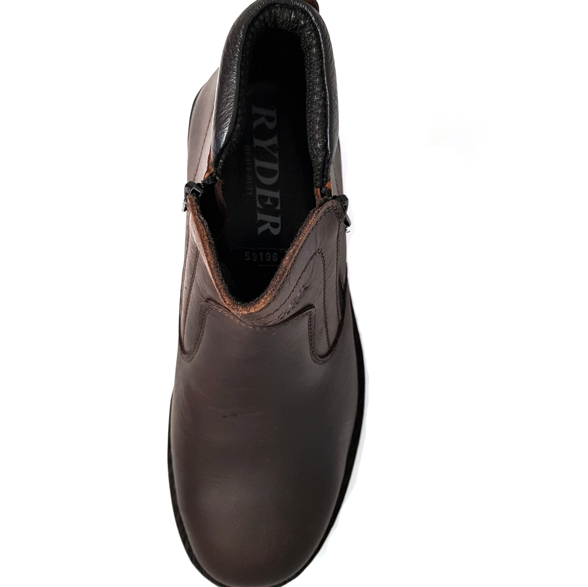 RYDER SAFETY SHOES 2 SIDE ZIP 5.5'' 59196 Boots Kasut Tahan Lasak Kasut Keselamatan