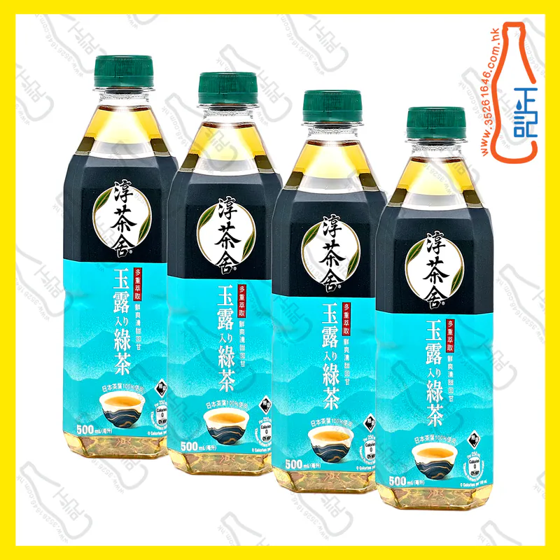 ==淳茶舍 - 綠茶玉露 500ml x 4支 /份