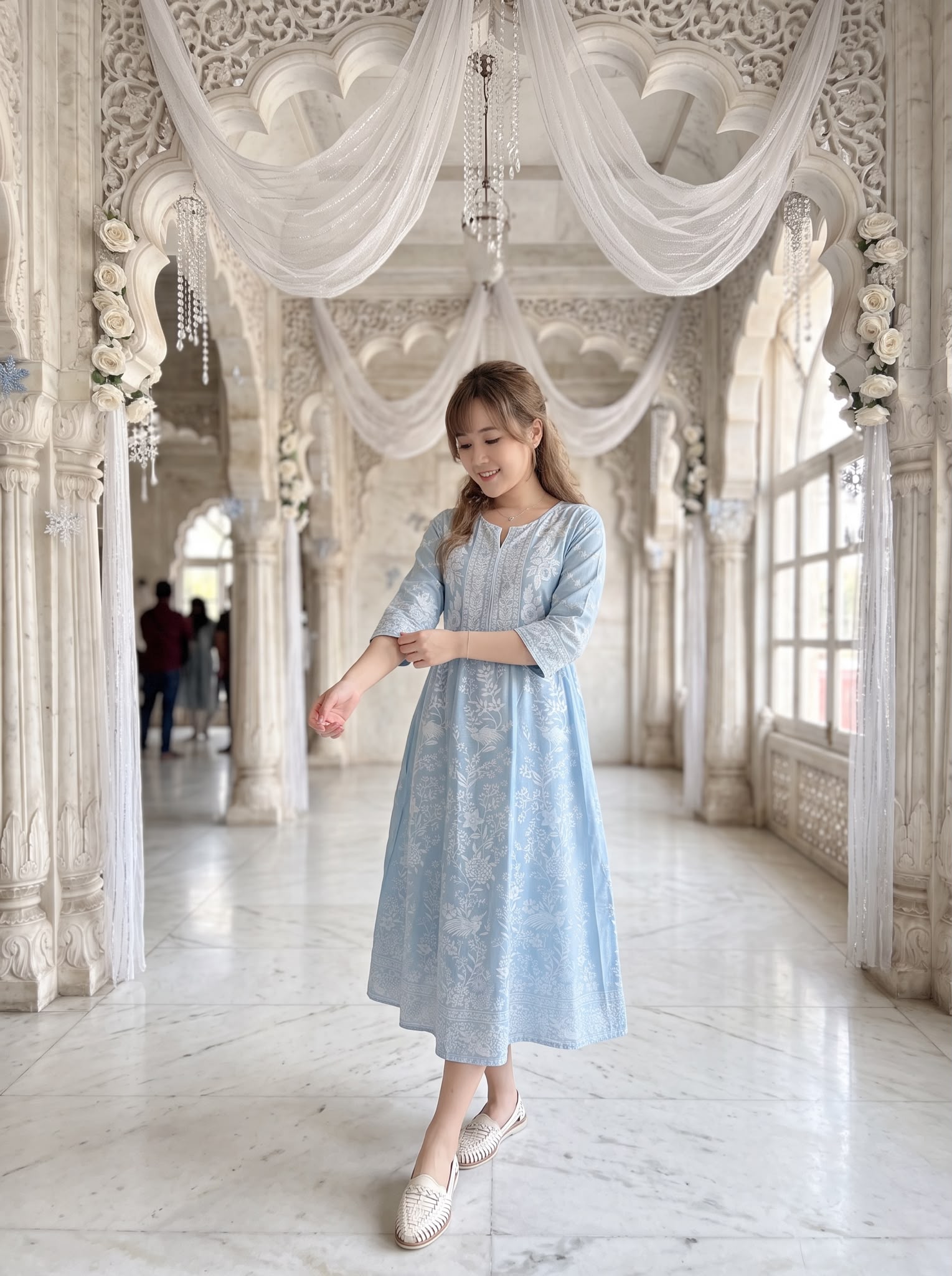 2907 Elsa Icy Blue 10-cloth OP 45"