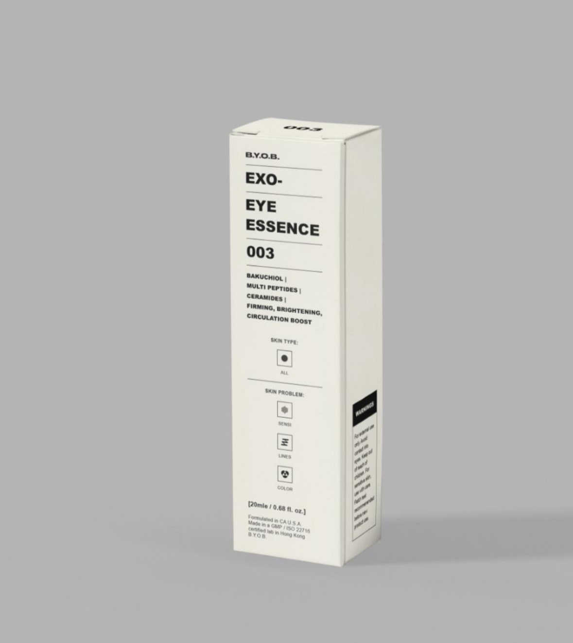 B.Y.O.B 外泌體緊緻眼部修護精華20ml