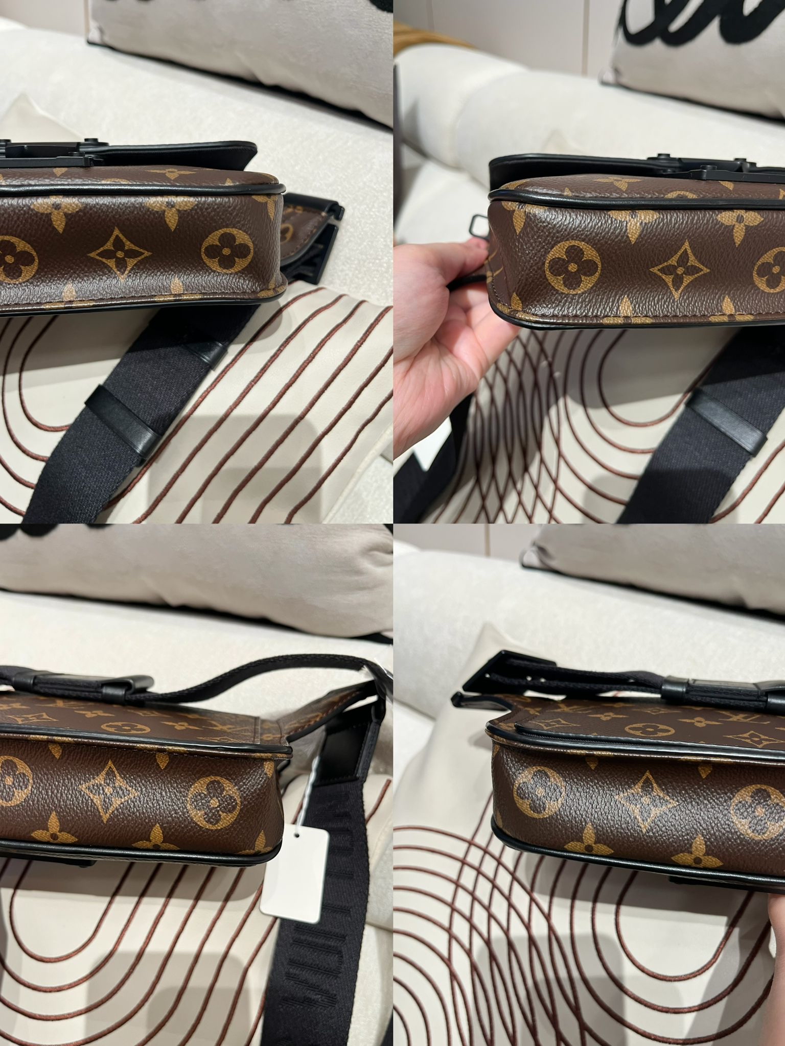 Lv S-LOCK M45807 斜孭袋 100%Authentic,98%new ✅專門店收據✅dust bag 