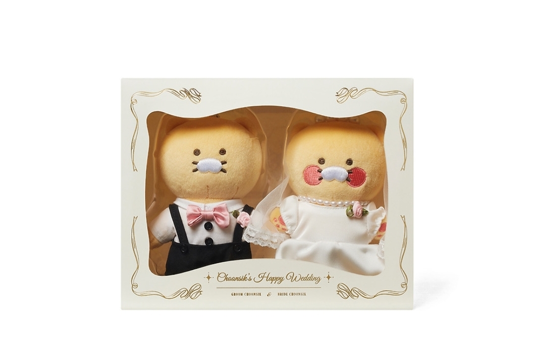 Kakao Friends 春植結婚Keyring公仔套裝