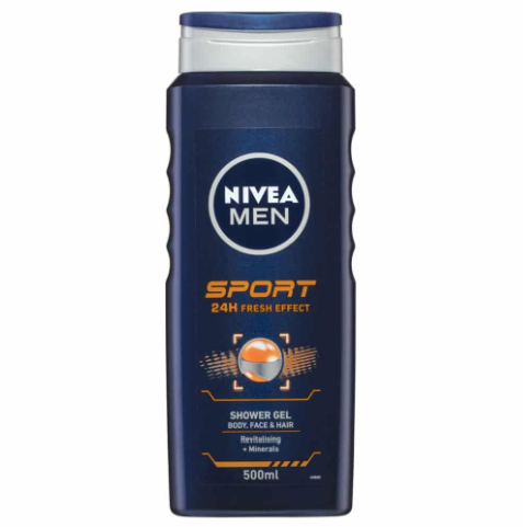NIVEA MAN SPORT男士運動沐浴露500ml 