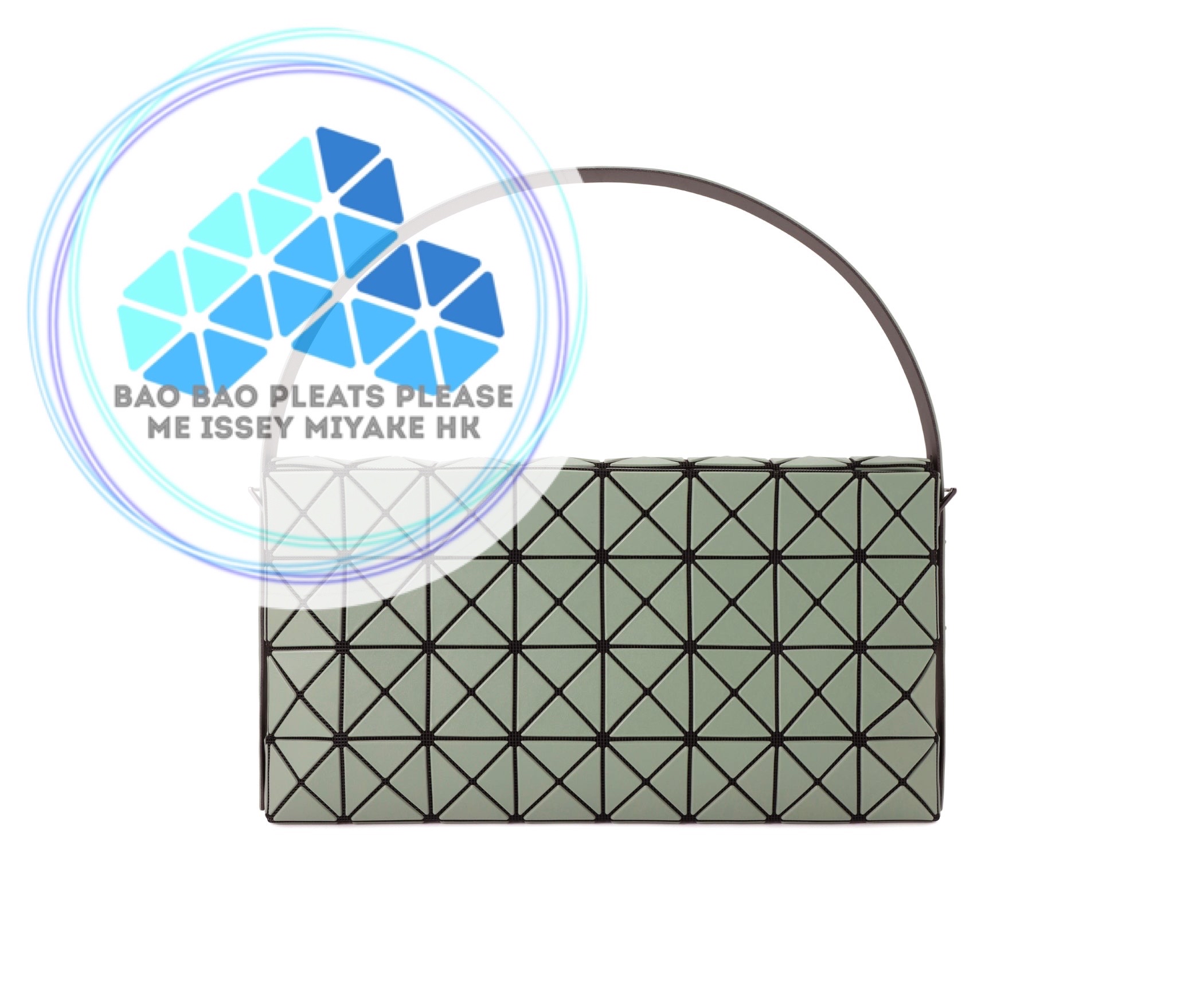 BAO BAO 啞皮立體方箱型斜孭袋OBLONG 4x8 Crossbody bag L size