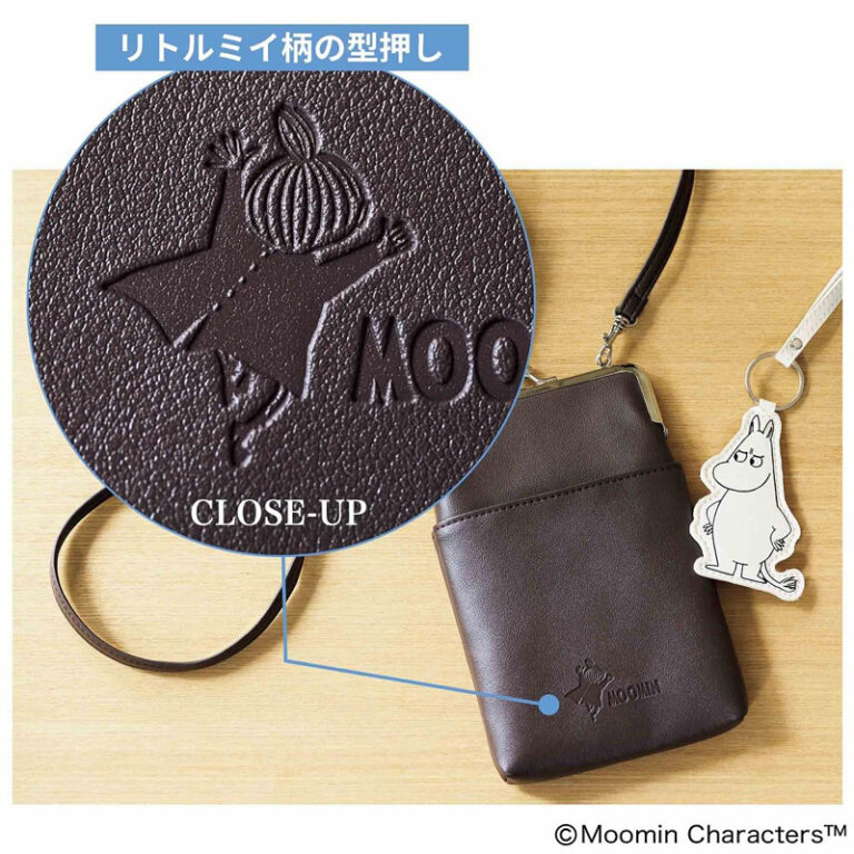 MOOMIN 扣環式智慧型手機單肩袋&掛飾    OB004038