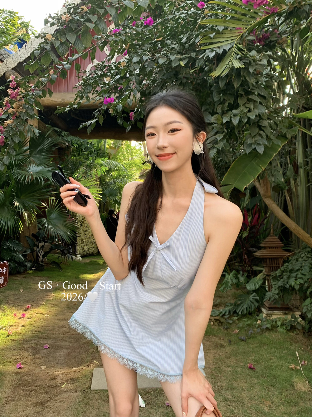 4573 GS START "IRIS DRESS鸢尾花少女短裙"