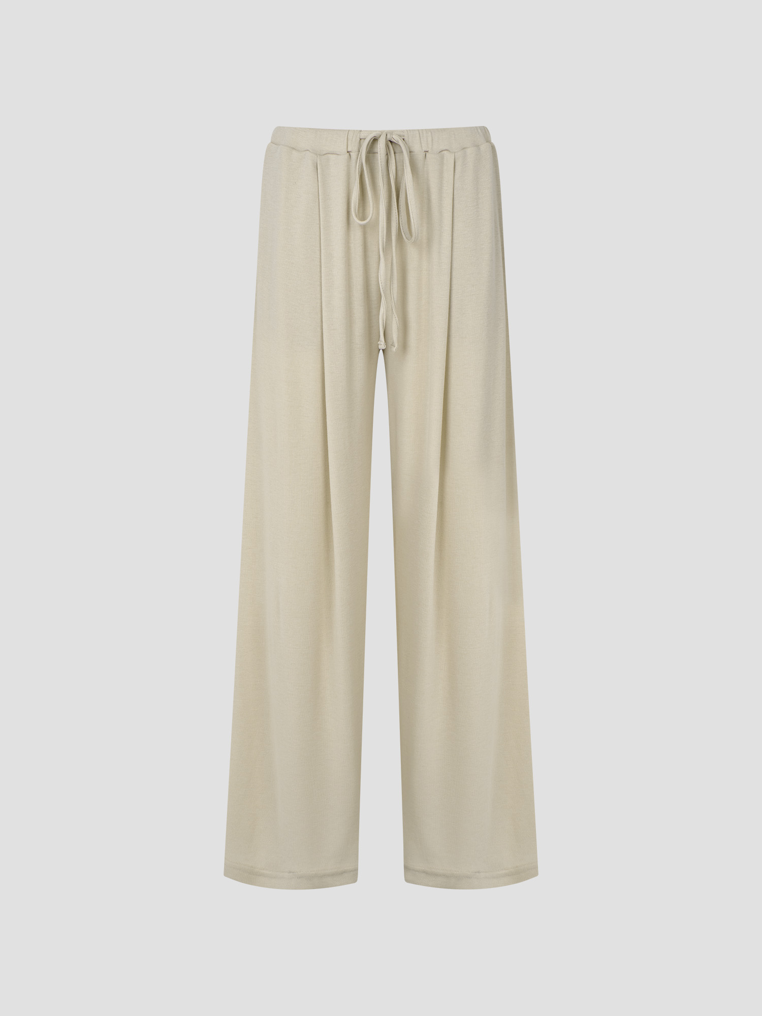 預購_Flow Pintuck Wide Sweat Pants by Conch