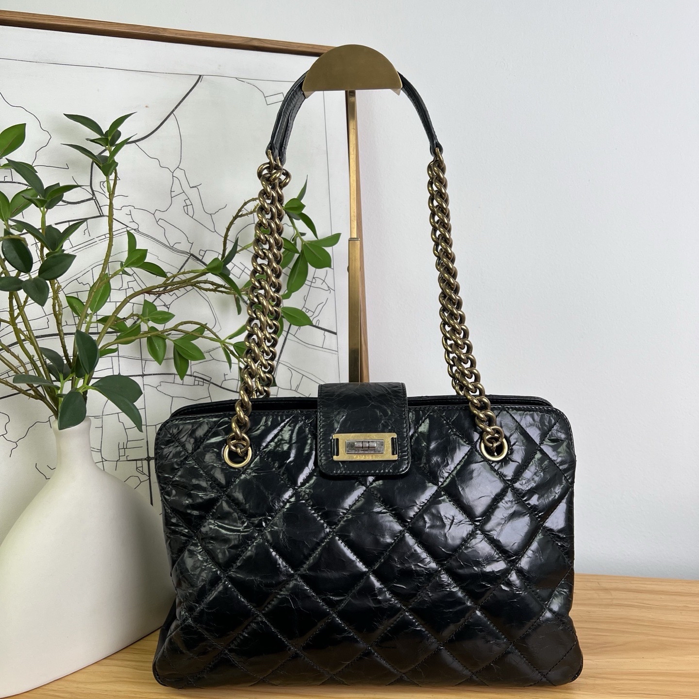 【預訂貨品】chanel油蠟皮tote bag