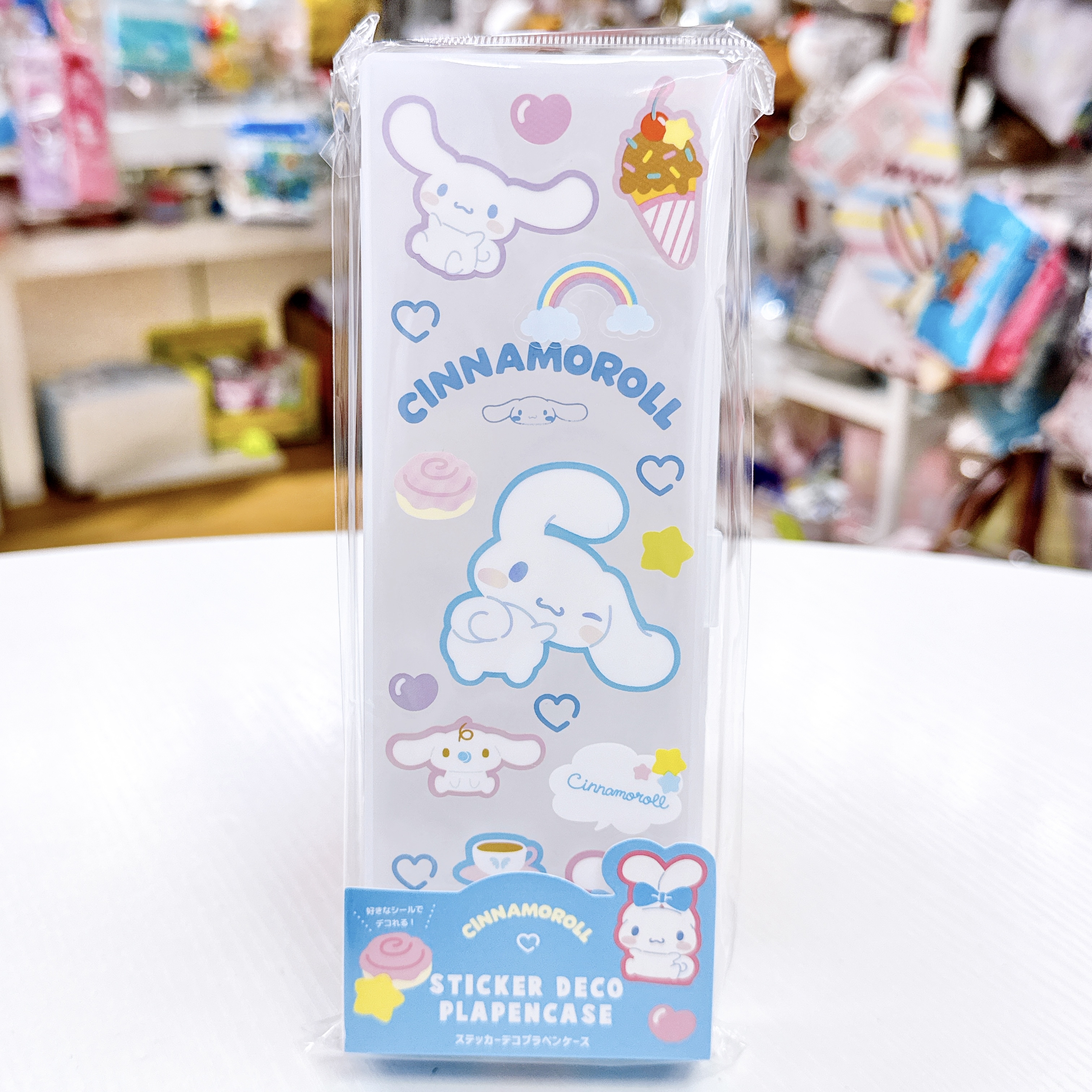 日本版Sanrio膠筆盒連貼紙
