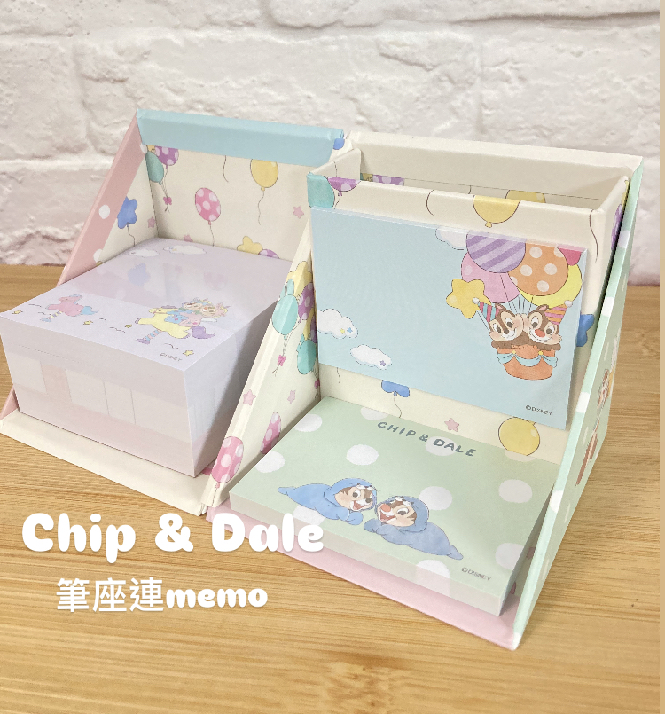 Chip & Dale筆座連Memo