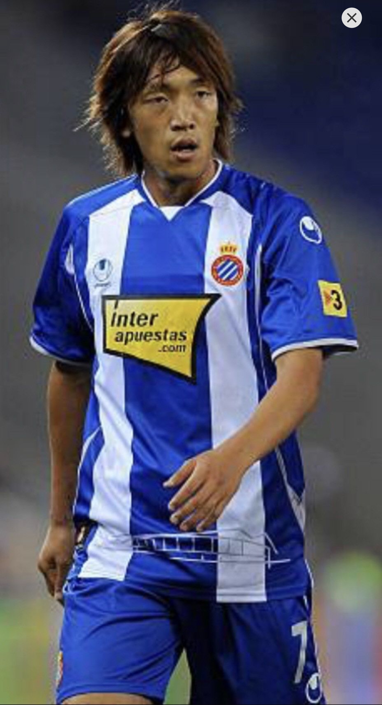 Espanyol 09/10 home shirt