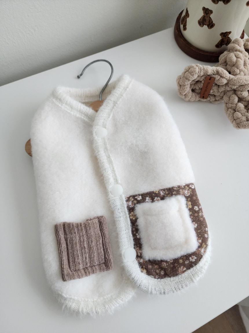 韓國 拼接 毛毛 衫仔 🐶🐱