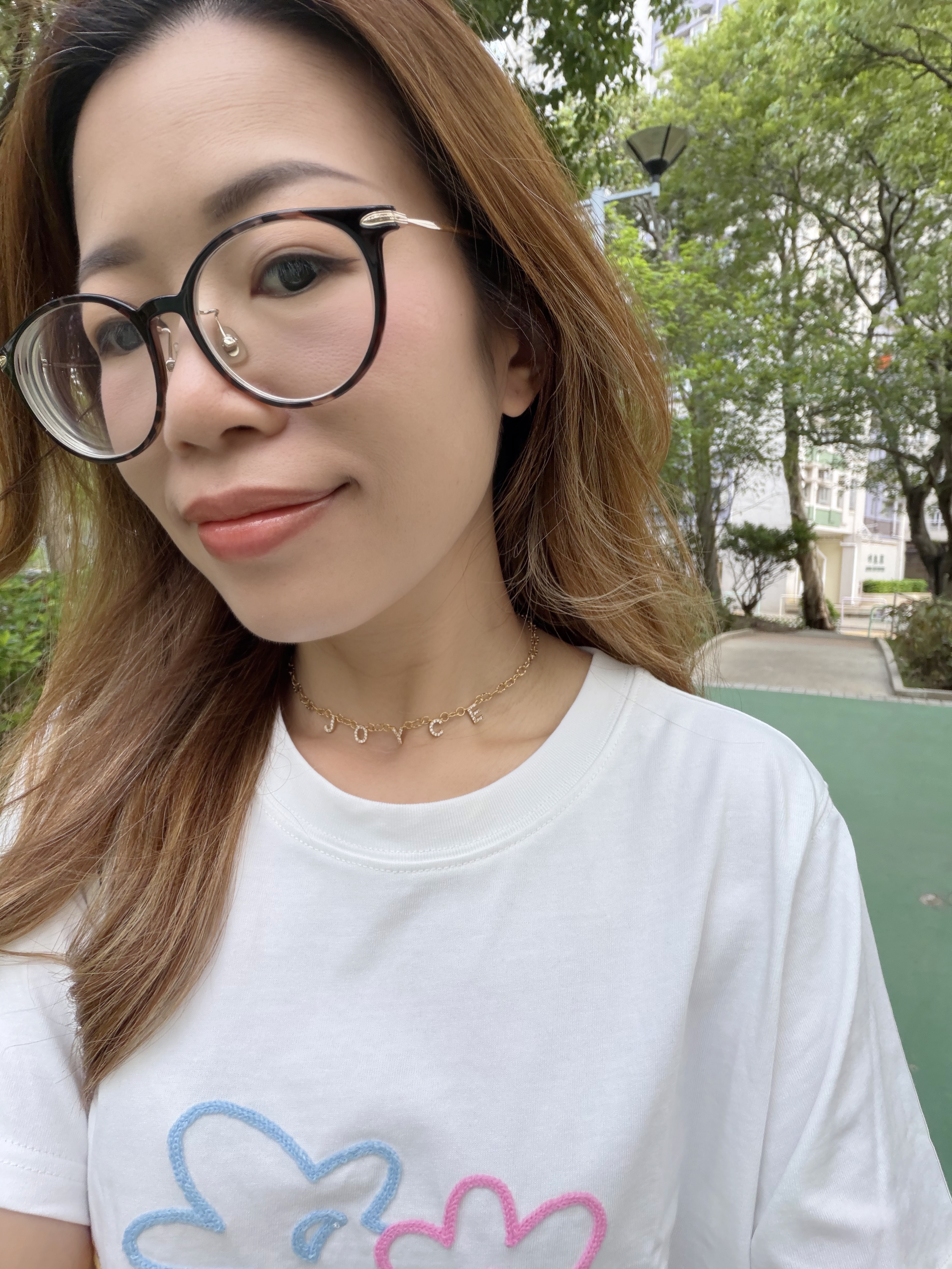 MINI水鑽字母手鍊/頸鍊系列-金色 （預訂款）