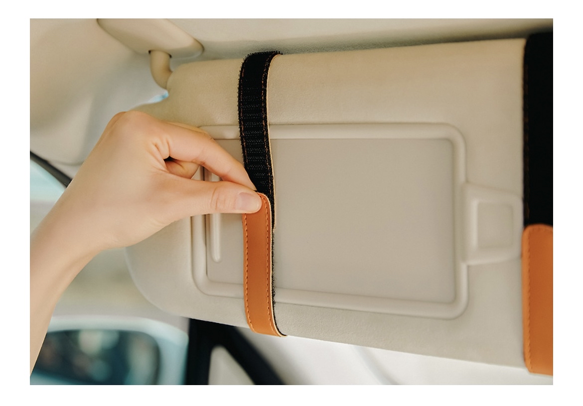 Kakao Friends 春植汽車遮陽板收納袋