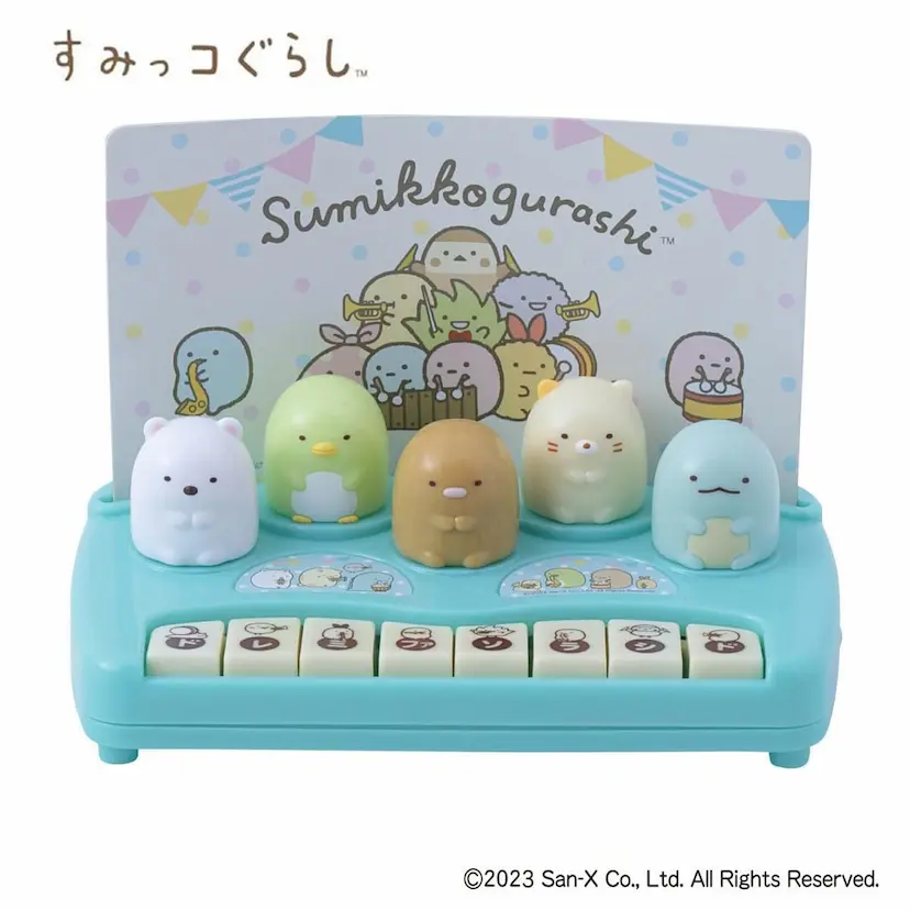 現貨🌸日本直送 | Maruka Sumikko Gurashi角落生物迷你鋼琴玩具