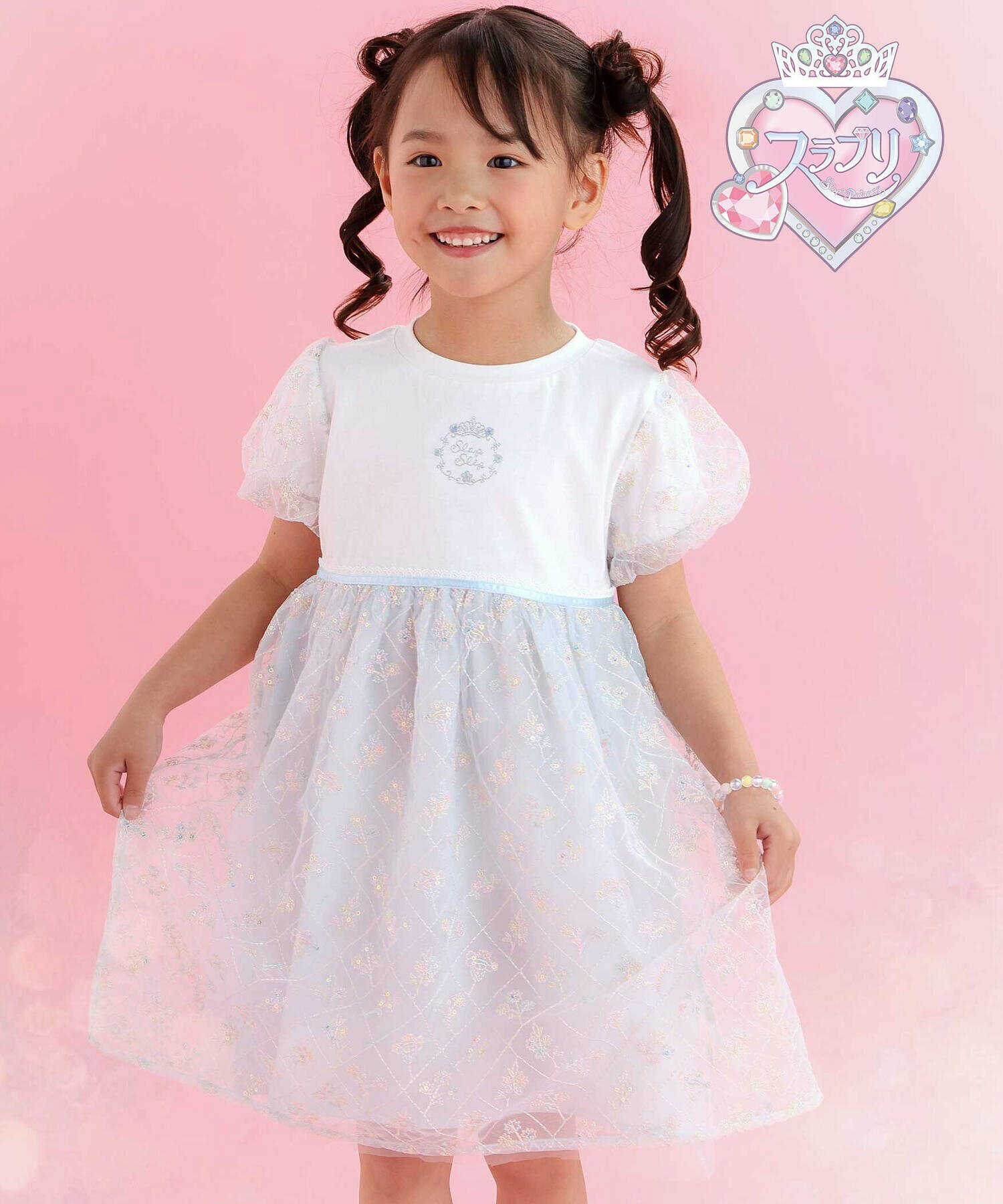 🆕【⭐訂購⭐】🇯🇵 日本直送 🌀🇯🇵 日本直送🇯🇵 亮片 薄紗 蕾絲針織 #公主連身裙［2款選］🌀 [ELCA-0110][260403]