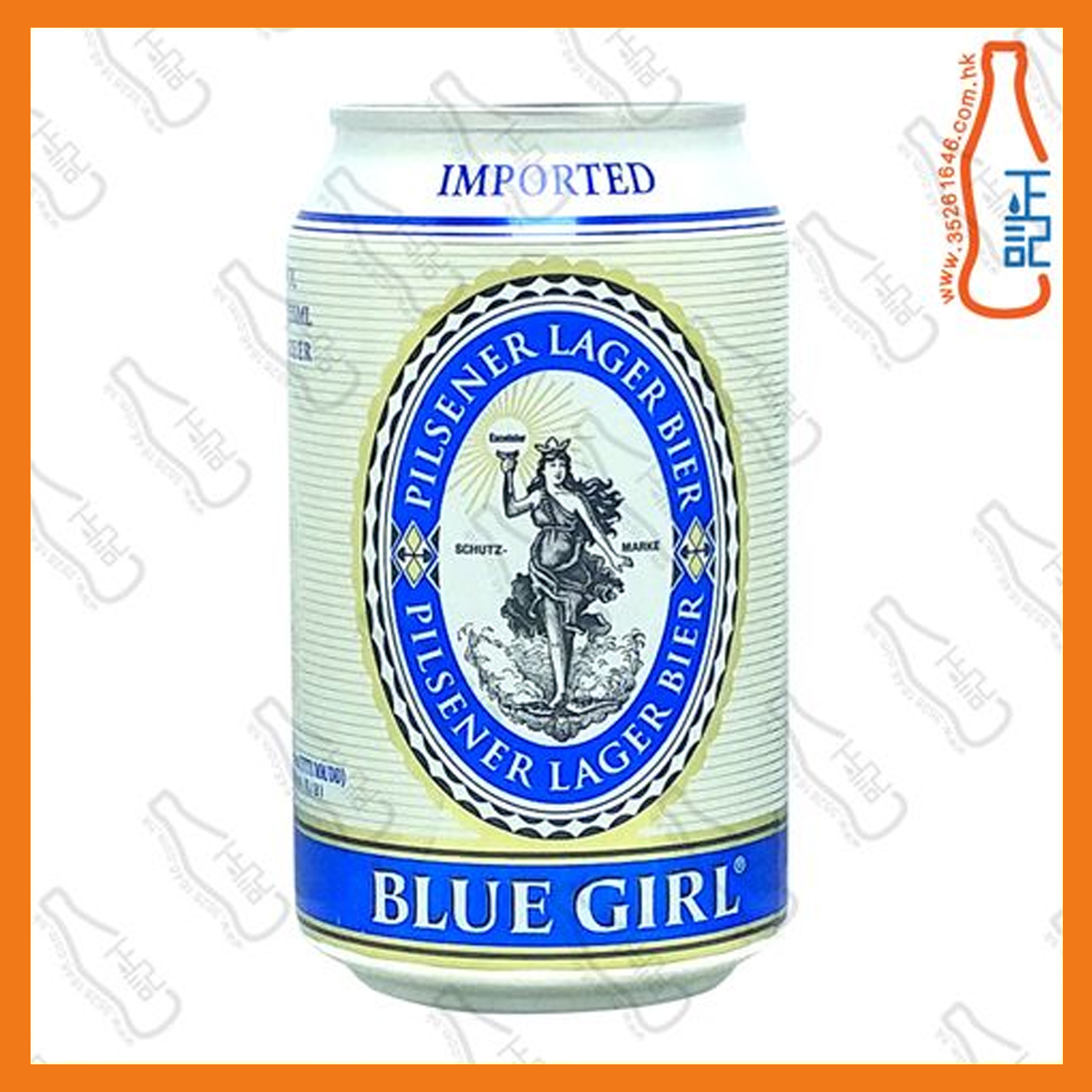==(細罐) 藍妹啤酒 330ml x 6罐 /份
