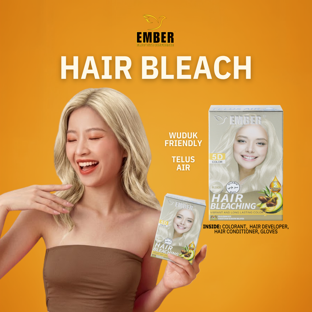 EMBER Permanent Hair Color 45ML / EM-6 / HAIR BLEACH