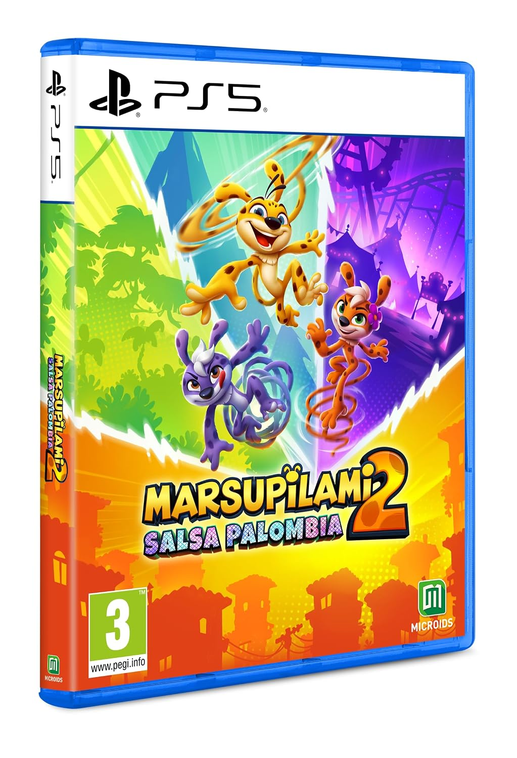 【預售 3/9】PS5 瑪蘇米拉米2：帕隆比亞薩爾薩舞 Marsupilami 2 - Salsa Palombia  英文  (英文封面) PO0959