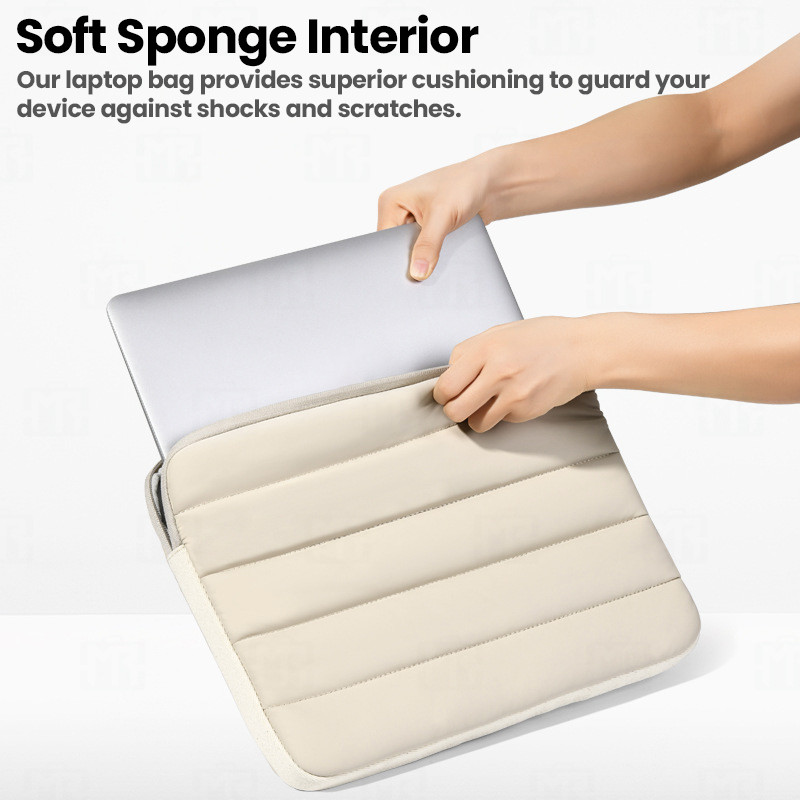 13 / 15.6 Inch Mister Right Puffy Laptop Sleeve