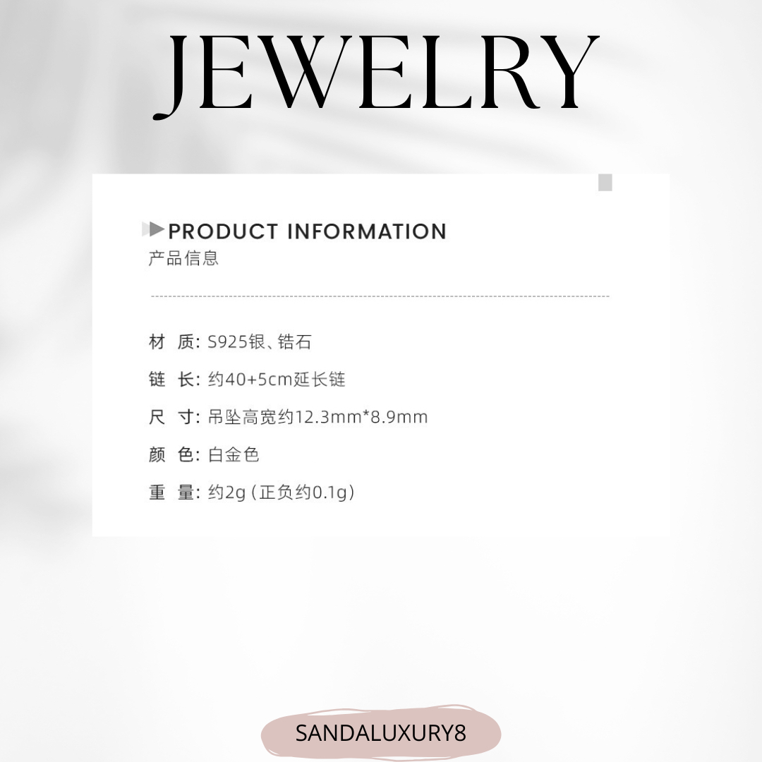 Heart Lock Necklace in Silver