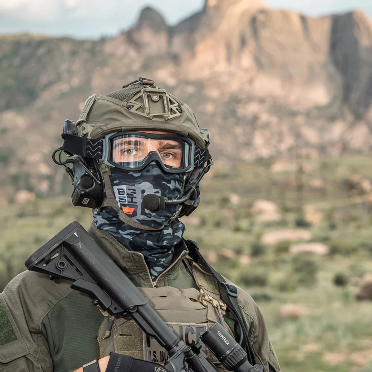 Bolle Safety X1000 戰術護目鏡 (單層鏡片版)