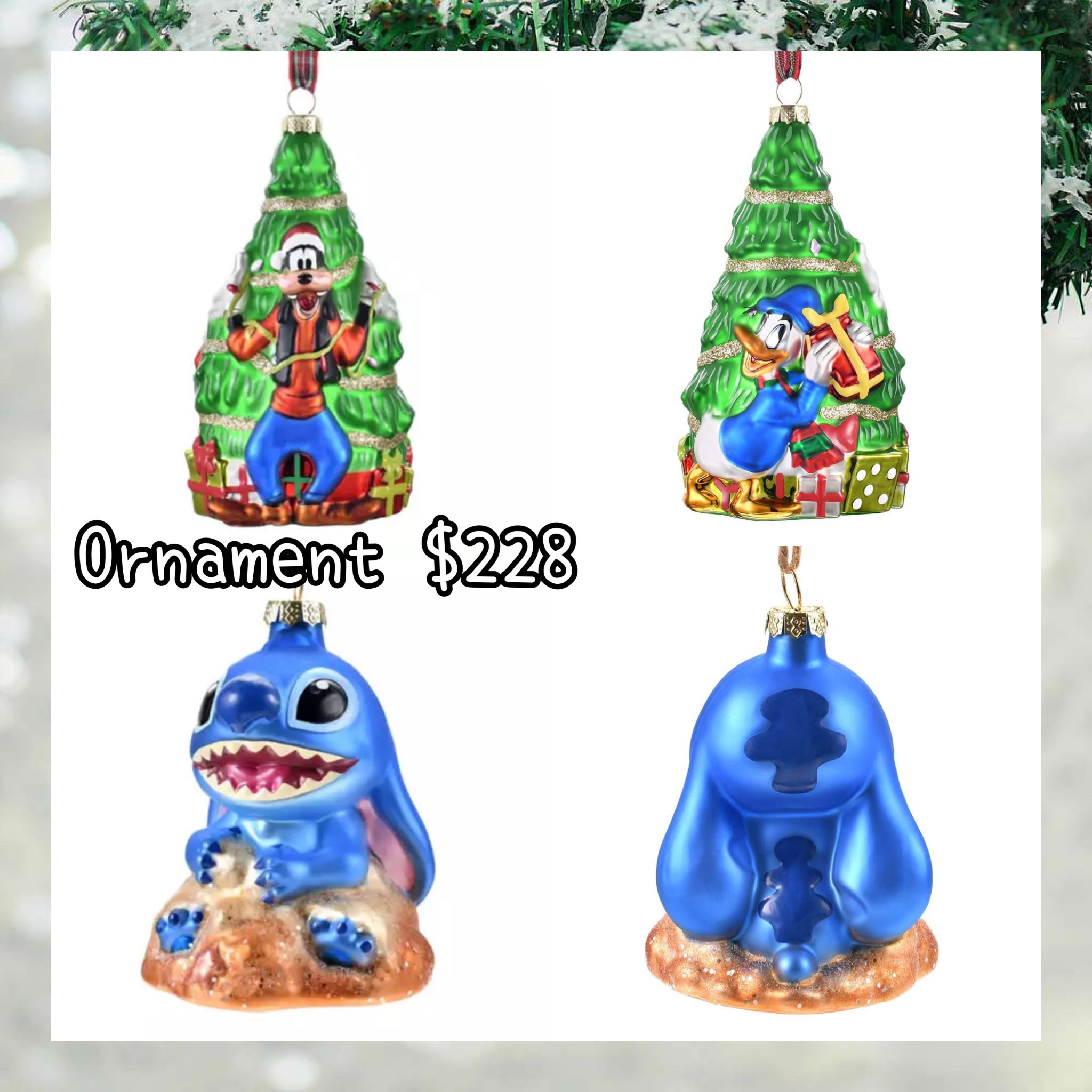 ：日本：2026 DISNEY CHRISTMAS ORNAMENT 2/10 日本發賣 ORNAMENT