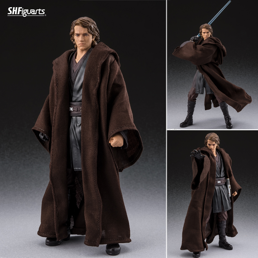 (預訂訂金 $200) (總價 $519) Bandai S.H.Figuarts Anakin Skywalker -Classic Ver.- (STAR WARS: Revenge of the Sith) SHF 安納金 -經典版- (星球大戰前傳 III：黑帝君臨) (行版) 