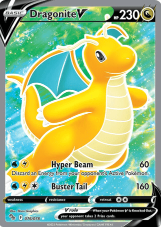 Pokemon TCG Pokemon Go - Dragonite V-076/078