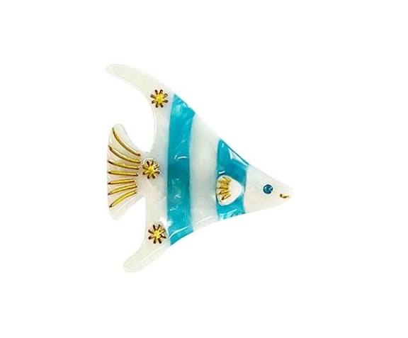 熱帶魚 髮夾  鴨嘴夾