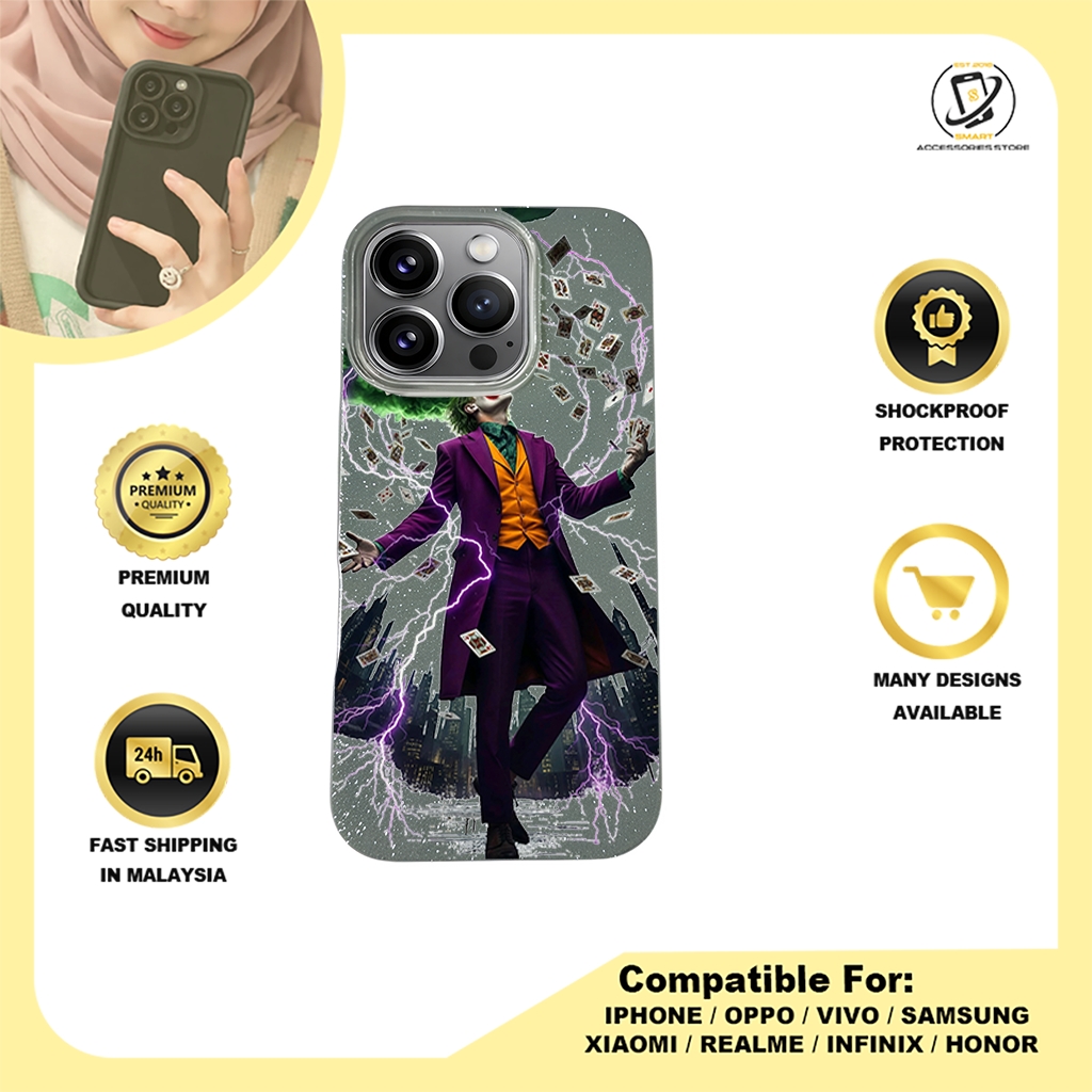 BLING CASE PHONE FOR IPHONE - DESIGN JOKER A